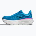 Scarpe da corsa da donna HOKA Bondi 9 blu cielo/fucsia neon 3