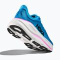 Scarpe da corsa da donna HOKA Bondi 9 blu cielo/fucsia neon 5
