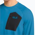 Maglia a maniche lunghe da uomo Jack Wolfskin Prelight Trail Crew aurora blue 4