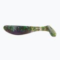 Esca in gomma Relax Zoccolo 2,5 Laminato 4 pezzi perla viola anguria/verde porpora glitterato