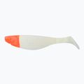 Esca in gomma Relax Hoof 4 Head 4 pezzi bianco/arancio