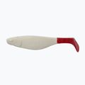 Esca in gomma Relax Hoof 1 Tail 4 pz. bianco/rosso