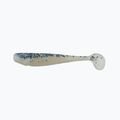 Relax Kingshad 3 Esca in gomma laminata 4 pezzi chiaro/nero/blu glitter/blu perla