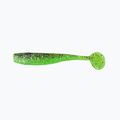 Relax Kingshad 3 Esca in gomma laminata 4 pezzi baby bass/lime-argento glitterato