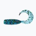 Esca in gomma Relax Twister VR1 Standard 8 pezzi pylo blu/verde/rosso glitterato
