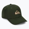 Cappellino con visiera da uomo Quiksilver Decades dark olive