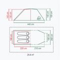 Tenda da campeggio per 3 persone Coleman Chimney Rock 3 Plus 3
