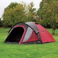 Tenda da campeggio per 3 persone Coleman The Blackout rosso/nero 4