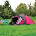 Tenda da campeggio Coleman The Blackout 4 persone nero/rosso 3