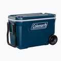 Frigorifero da viaggio blu con ruote Coleman 62Qt 2