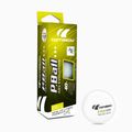 Cornilleau P-Ball*** Palline da tennis da tavolo ABS EVOLUTION 3 pezzi bianco.