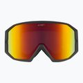 Maschera da sci Cairn Frost Pure mat black red 2