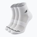 Calzini Babolat Quarter 3 Pack bianco/bianco