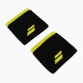 Polsino con logo Babolat 2 pezzi nero/sulphur spring