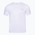 Maglia da tennis Babolat Play Crew Neck da uomo bianco/bianco