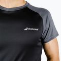 Maglia da tennis Babolat Play Crew Neck Uomo nero/nero 7