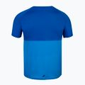 Maglietta da tennis Babolat da bambino Play Crew Neck blu aster 3