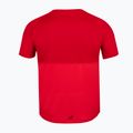 Maglietta da tennis Babolat da bambino Play Crew Neck rosso pomodoro 3