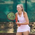 Maglietta da tennis Babolat da donna Play bianco/bianco 4
