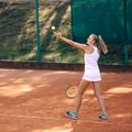 Maglietta da tennis Babolat da donna Play bianco/bianco 7