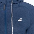 Felpa tennis donna Babolat Exercise Hood estate blu heather 3