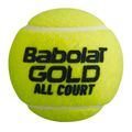Palline da tennis Babolat Gold All Court 4 pezzi. 3