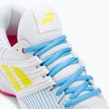 Scarpe da tennis Babolat donna 21 Propulse Fury AC bianco/zolfo primavera 8