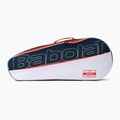 Borsa da tennis Babolat RH3 Essential 24 l bianco/blu/rosso
