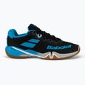 Scarpa da badminton da uomo Babolat 22 Shadow Tour nero/blu 2