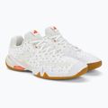 Scarpa da badminton da uomo Babolat 22 Shadow Tour bianco/grigio chiaro 4