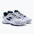 Scarpe da tennis da uomo Babolat 22 Propulse Fury AC bianco/blu scuro 4