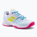 Scarpe da tennis Babolat donna 22 Propulse Fury Clay bianco/zolfo primavera