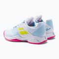 Scarpe da tennis Babolat donna 22 Propulse Fury Clay bianco/zolfo primavera 3