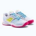 Scarpe da tennis Babolat donna 22 Propulse Fury Clay bianco/zolfo primavera 5