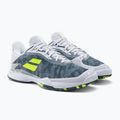 Scarpe da tennis da uomo Babolat 22 Jet Tere Clay bianco/blu scuro 5