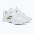 Babolat scarpe da tennis uomo 22 SFX3 All Court Wimbledon bianco/oro 4