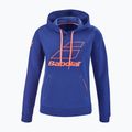 Felpa tennis donna Babolat Exercise Hood estate blu