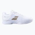 Scarpe da tennis Babolat donna SFX3 AC Wimbledon bianco/oro 11