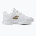 Scarpe da tennis Babolat donna SFX3 AC Wimbledon bianco/oro 2