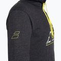 Felpa da tennis da uomo Babolat Aero Hood nero heather 5