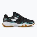 Babolat Shadow Spirit scarpe da badminton uomo nero/azzurro 2
