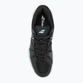Babolat Shadow Spirit scarpe da badminton uomo nero/azzurro 5
