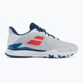 Scarpe da tennis da uomo Babolat Jet Tere All Court bianco/blu scuro 2