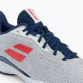 Scarpe da tennis da uomo Babolat Jet Tere All Court bianco/blu scuro 8
