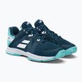 Scarpe da tennis Babolat donna SFX3 All Court deep dive/blu 4