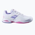 Babolat Propulse All Court JR scarpe da tennis per bambini bianco/lavanda 12