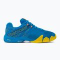 Babolat Movea scarpe da paddle da uomo blu francese/giallo brillante 2