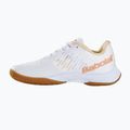 Scarpe da badminton da donna Babolat Shadow Tour 5 W bianco/giallo 10