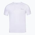 Maglietta Babolat Play Crew Neck da bambino bianco/bianco