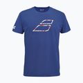 Maglietta da uomo Babolat Exercise Big Flag blue sodalite